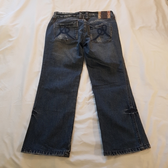 Marlow women's cropped jeans size 26 distressed - Picture 5 of 6